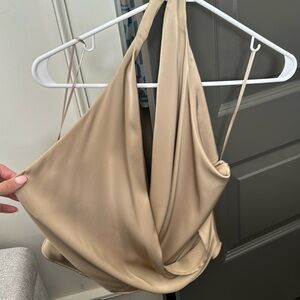 Brand new Zara silk top